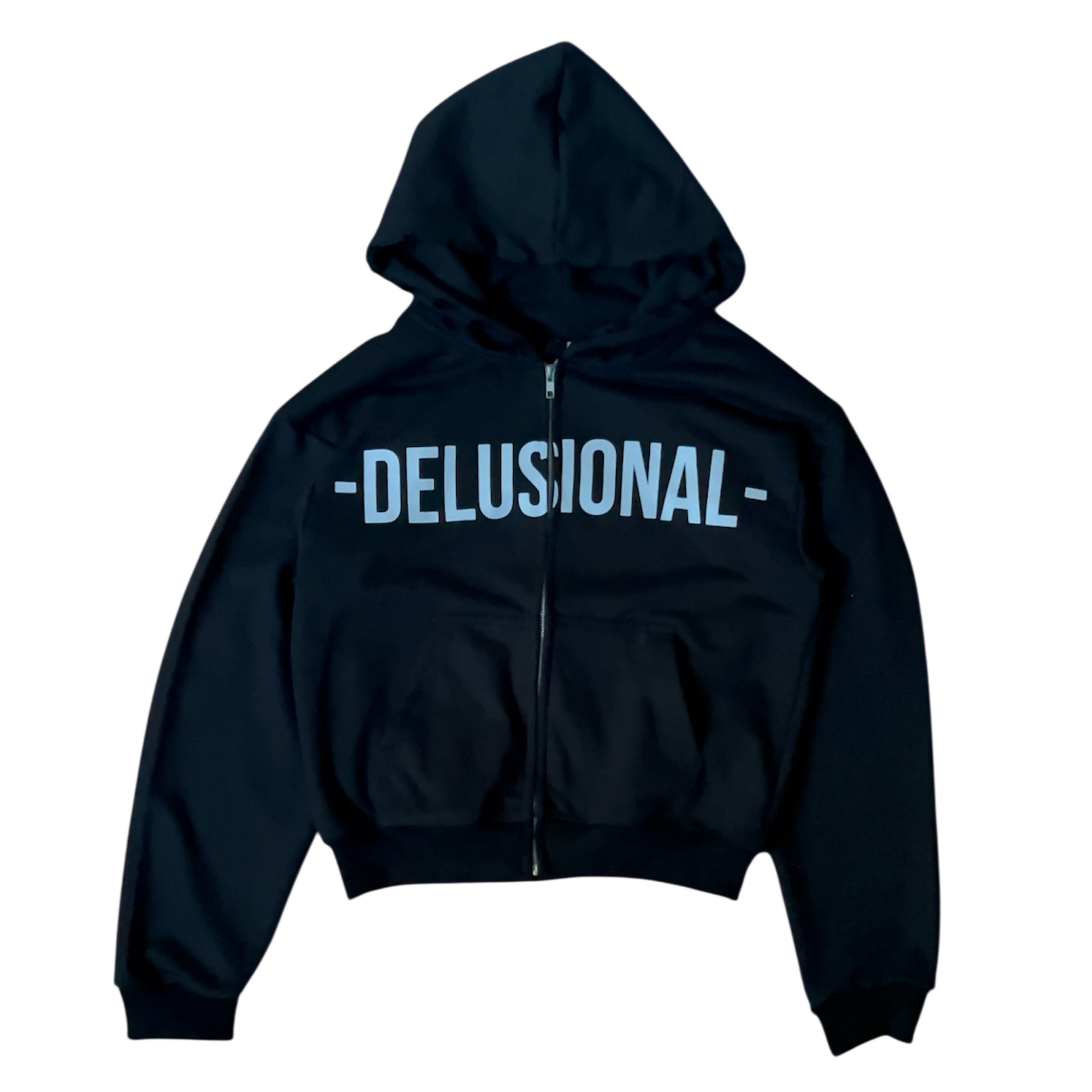 MC -DELUSIONAL- Zip Up Hoodie